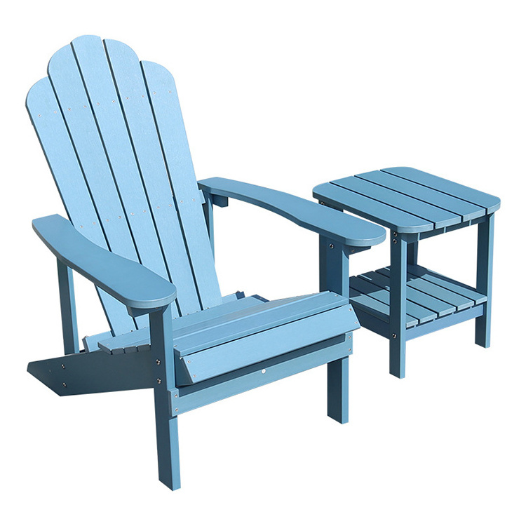 Factory Good Quality HDPE Adirondack Chair Plastic Chairs Adirondack