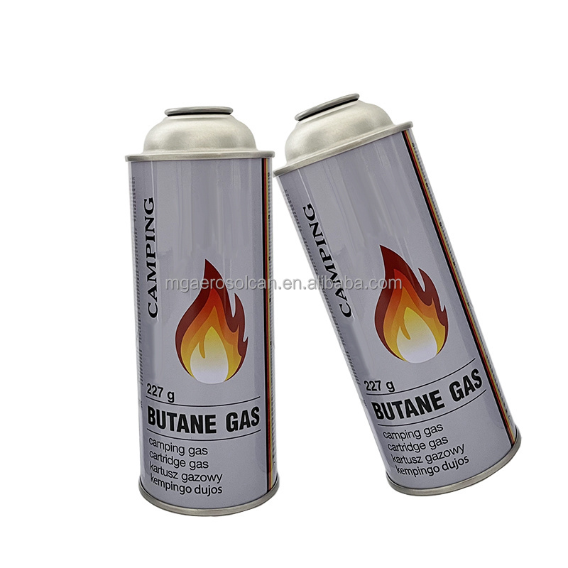 Wholesale Cartridge Gas Aerosol Can Spray Tin Can Empty Butane Gas Can with Aerosol Valve