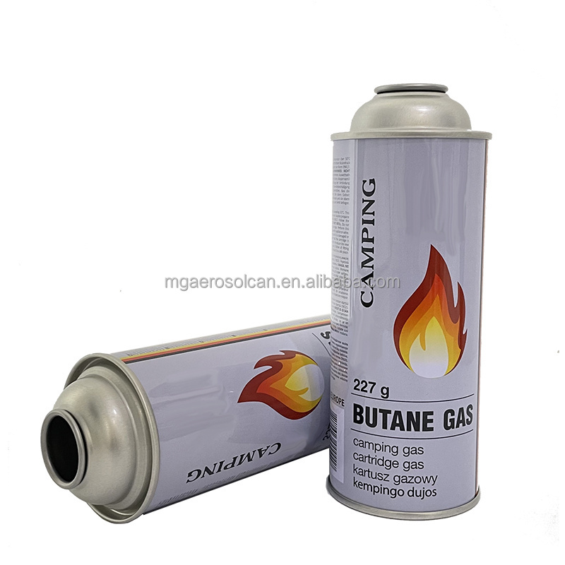 Wholesale Cartridge Gas Aerosol Can Spray Tin Can Empty Butane Gas Can with Aerosol Valve