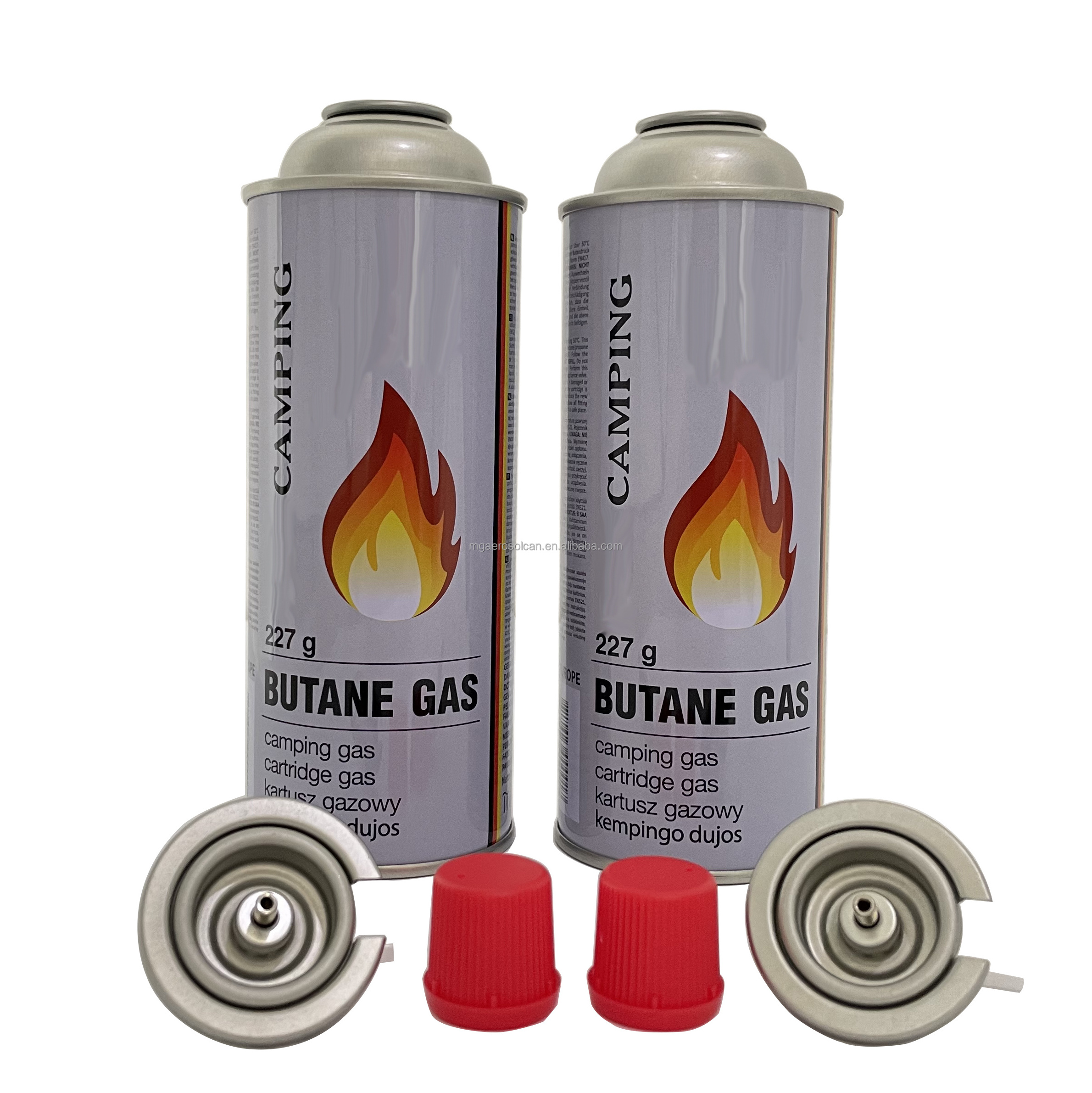 Wholesale Cartridge Gas Aerosol Can Spray Tin Can Empty Butane Gas Can with Aerosol Valve