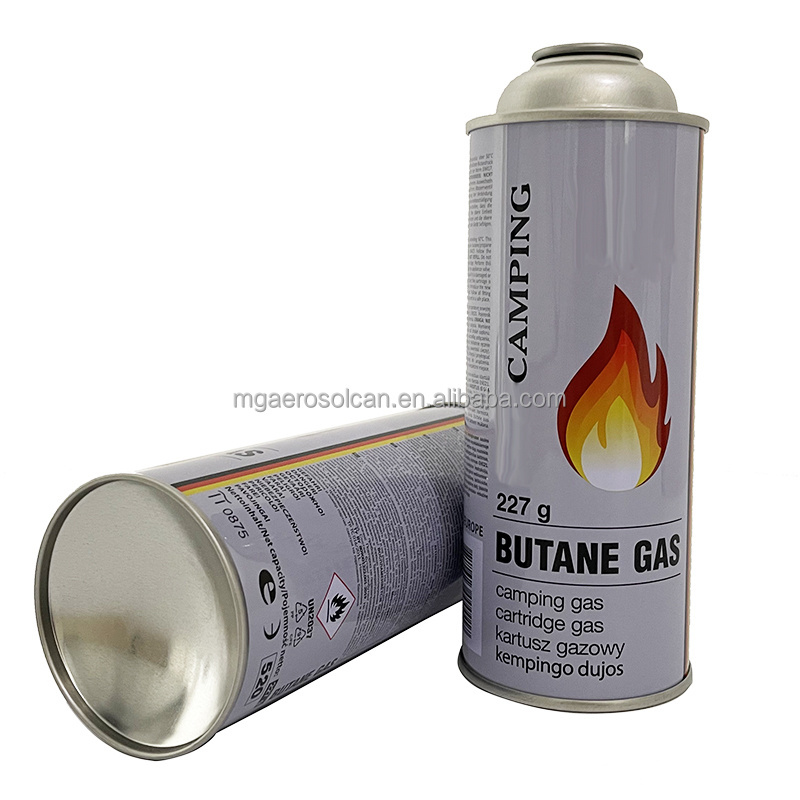 Wholesale Cartridge Gas Aerosol Can Spray Tin Can Empty Butane Gas Can with Aerosol Valve