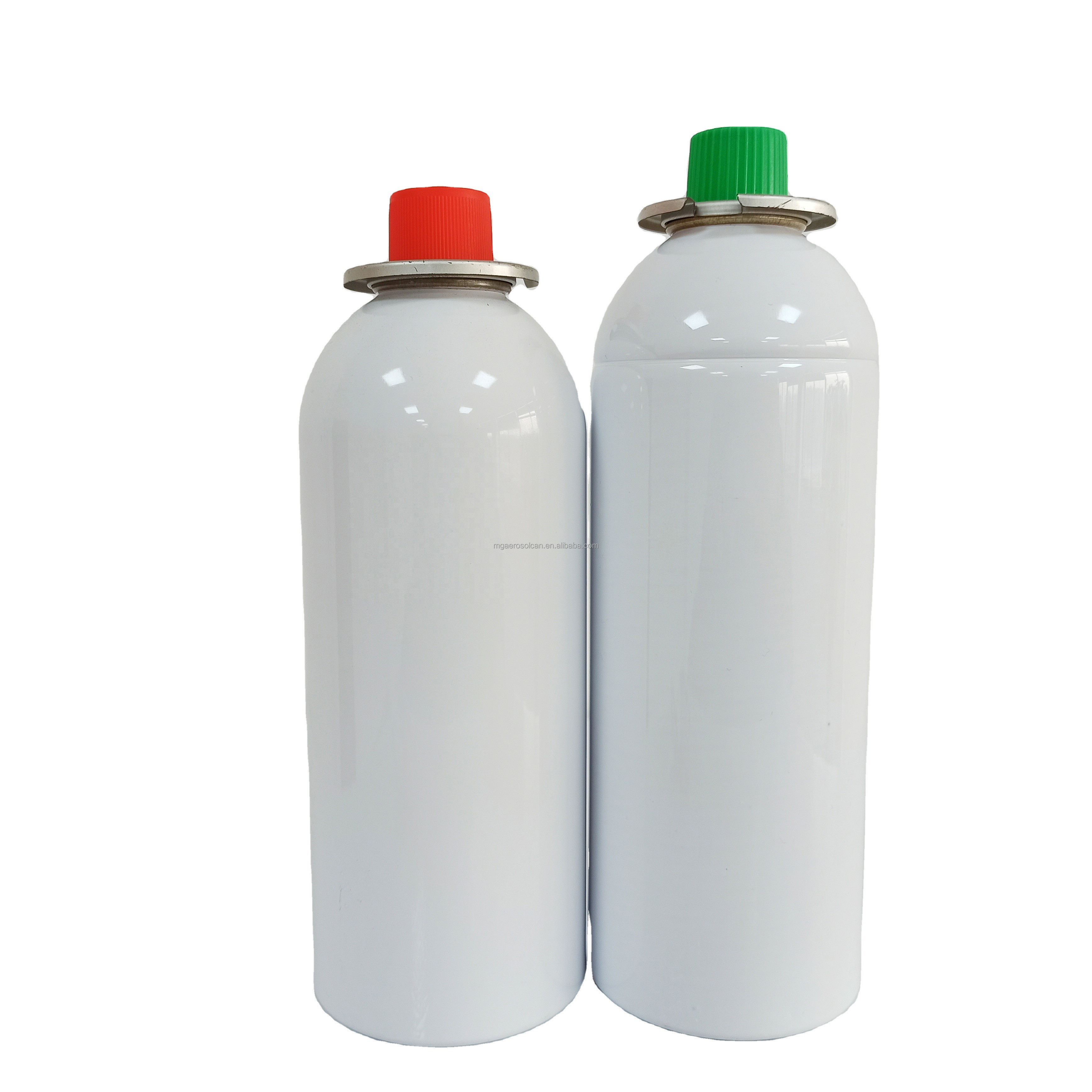 Aluminum empty gas can Safety Butane gas can with valve fuel can Factory price