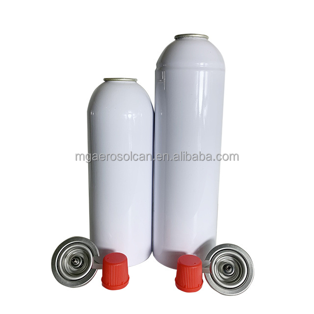 Aluminum empty gas can Safety Butane gas can with valve fuel can Factory price