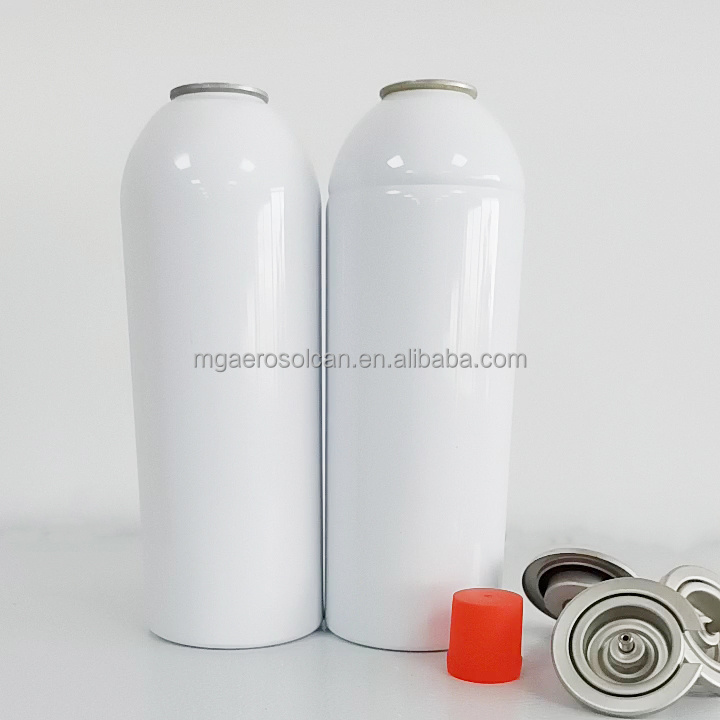 Aluminum empty gas can Safety Butane gas can with valve fuel can Factory price