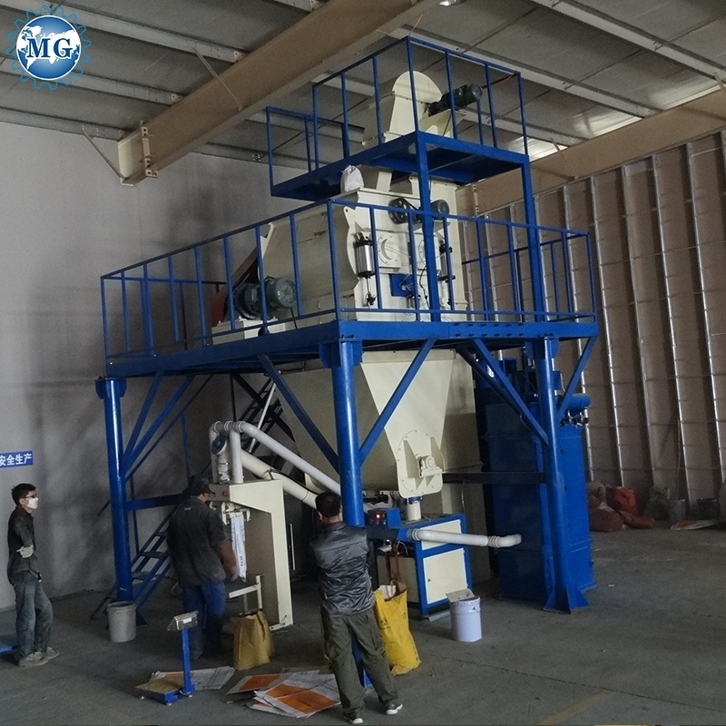 6-8T/H Semi-automatic Sand Cement Glue Mixing Ready Mixer Dry Mortar Powder Mixer Machines