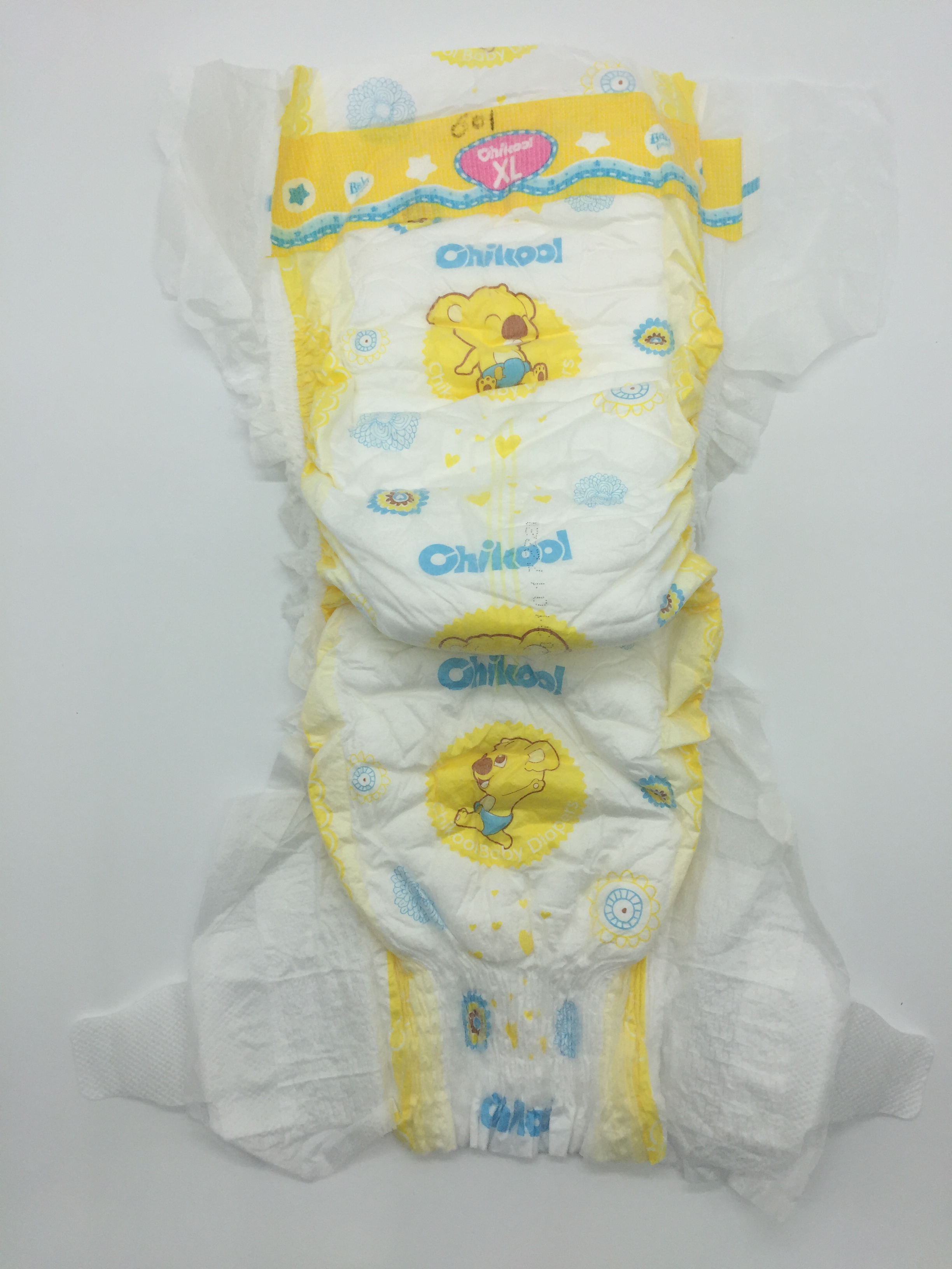 Chikool Wholesale Customizable Super Soft Disposable tape Baby Diaper manufacturer in bulk