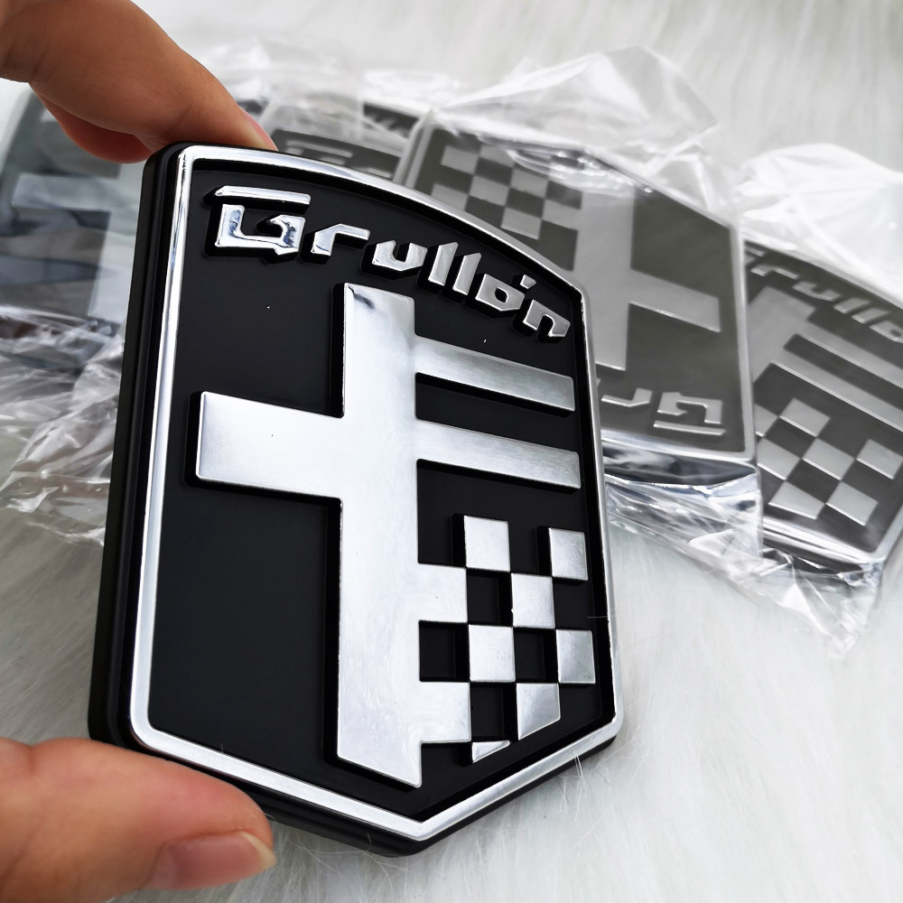 Personalize brand name car logo metal waterproof automotive emblems 3d car stickers