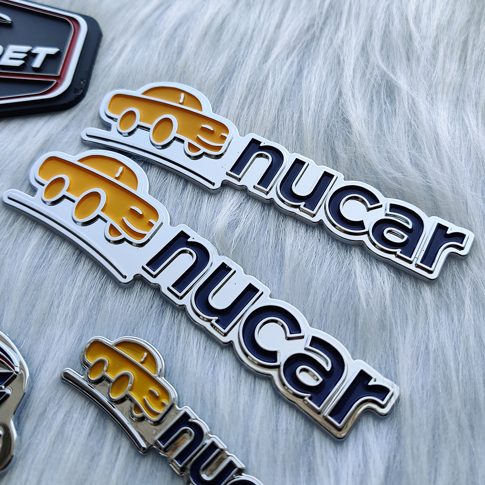 custom 3d chrome logo sticker  Self-adhesive Chrome Letters for cars custom car badges chrome/Emblems