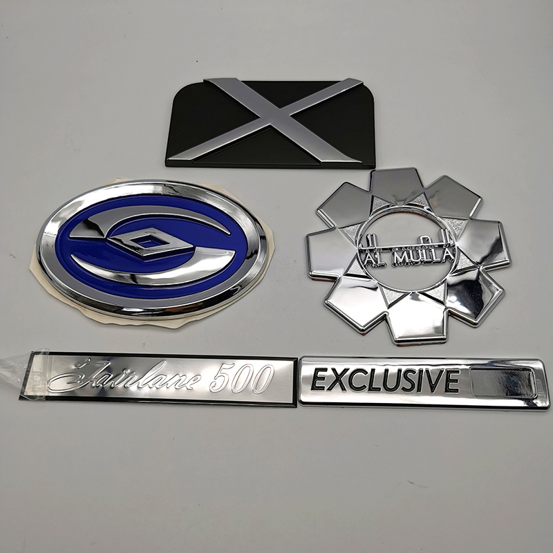 3d Plastic Logo / Custom 3d Car Emblem / ABS Chrome Car Badge