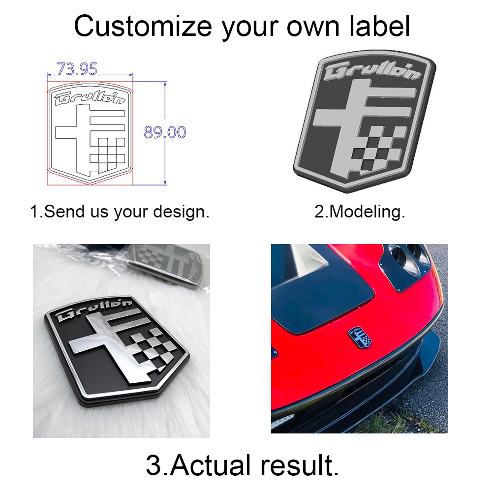 custom 3d chrome logo sticker  Self-adhesive Chrome Letters for cars custom car badges chrome/Emblems