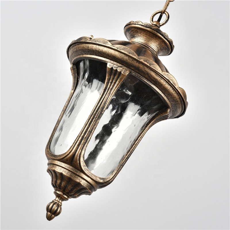 rustic nordic luxury glass decorative antique pendant light