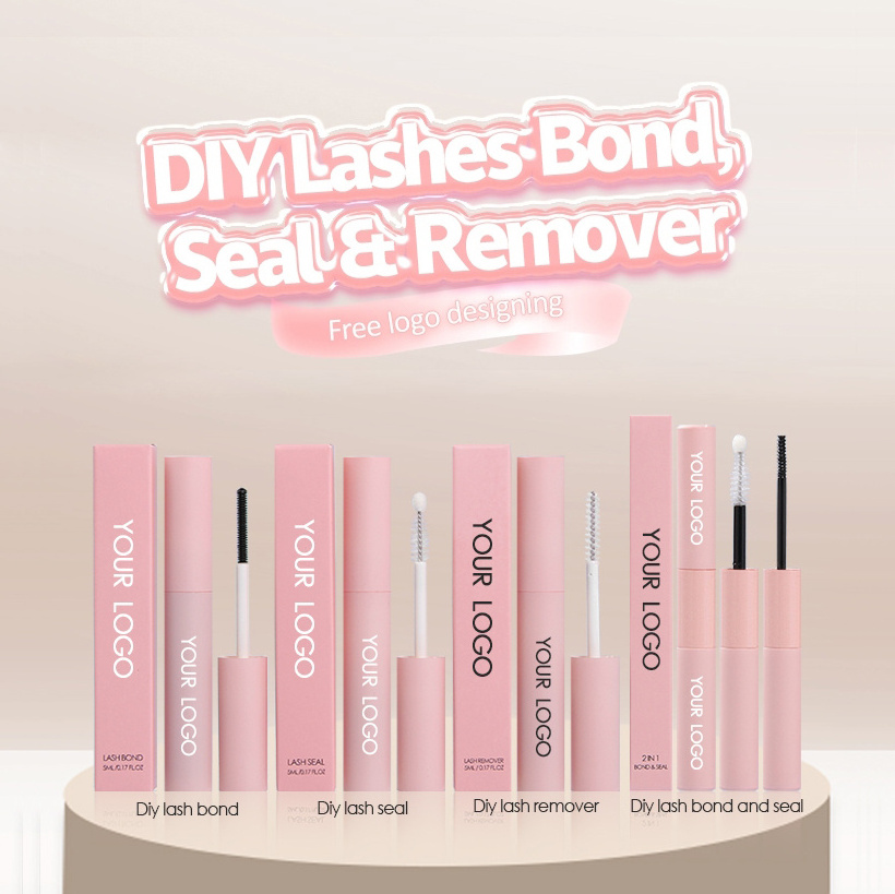 Segment Lash Bond and Seal Lash Cluster Glue for DIY Eyelash Super Strong Hold Cluster Eyelash Adhesive