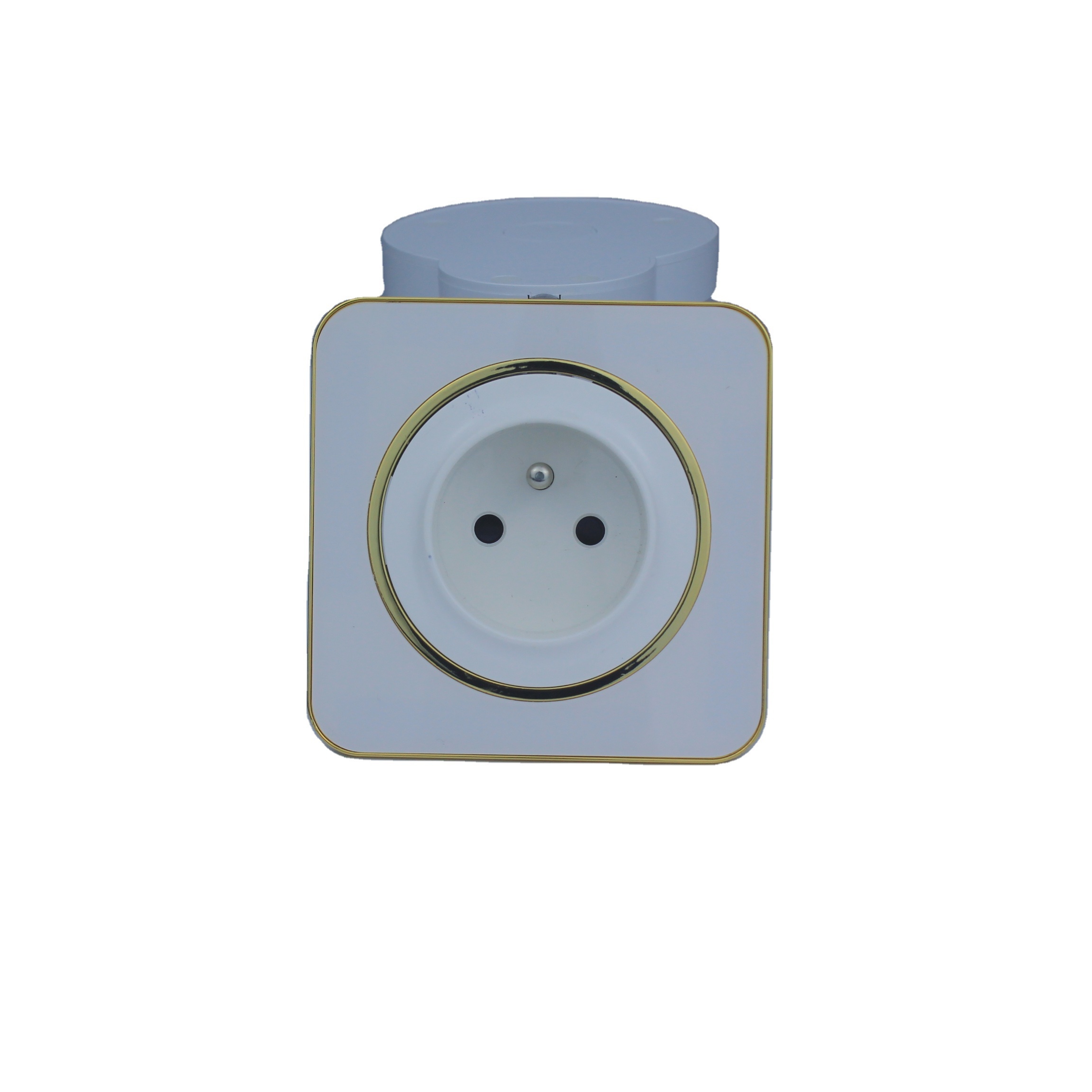 EU modern wall outlet  brass toggle switches and 13a wall socket