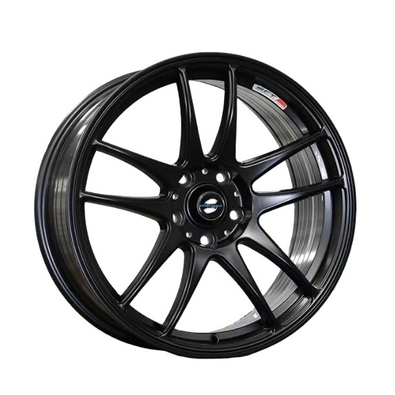 Hot sale 4x100 aftermarket car wheels 15 inch 4 holes black wheel rim for Volvo 360 (1983-1991)