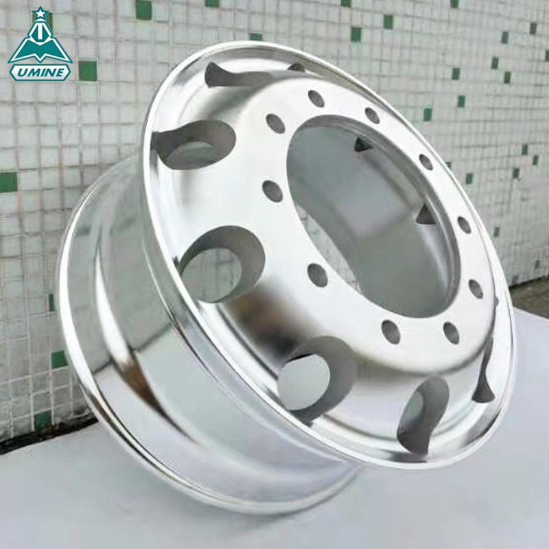 2021 latest design 10 hole alloy wheel rim 22.5 inch for truck