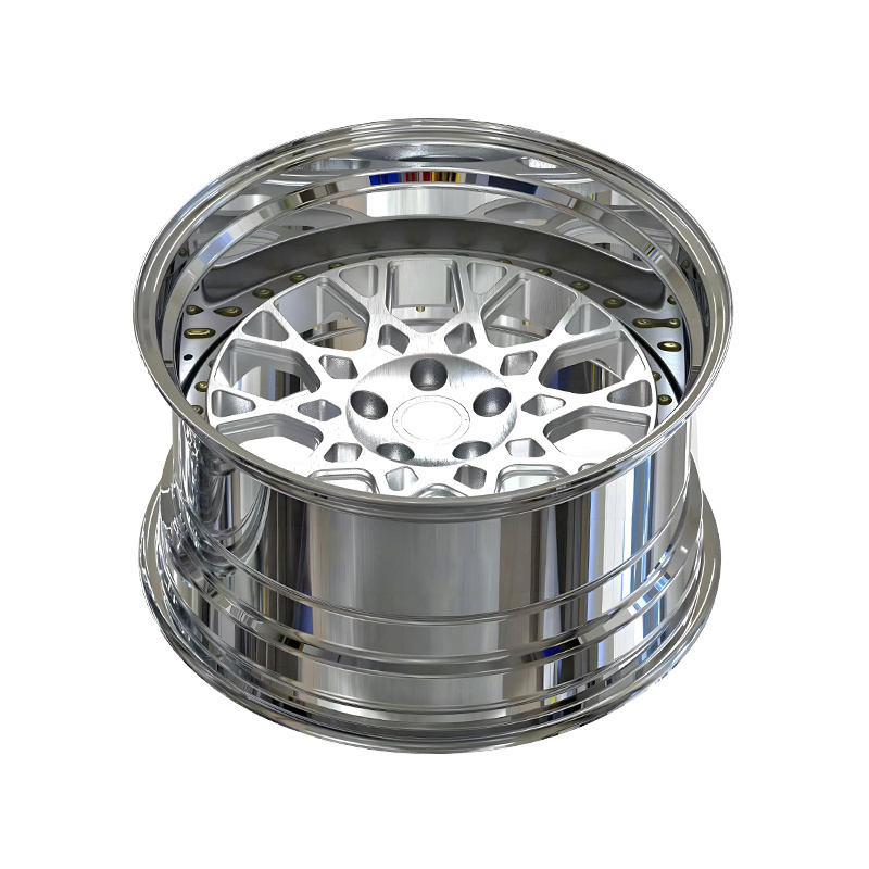 Latest design 20 inch 2 pieces forged alloy deep dish off road wheels 6x130pcd for 2010 ford f150