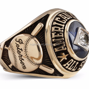 girls custom made softball championship ring