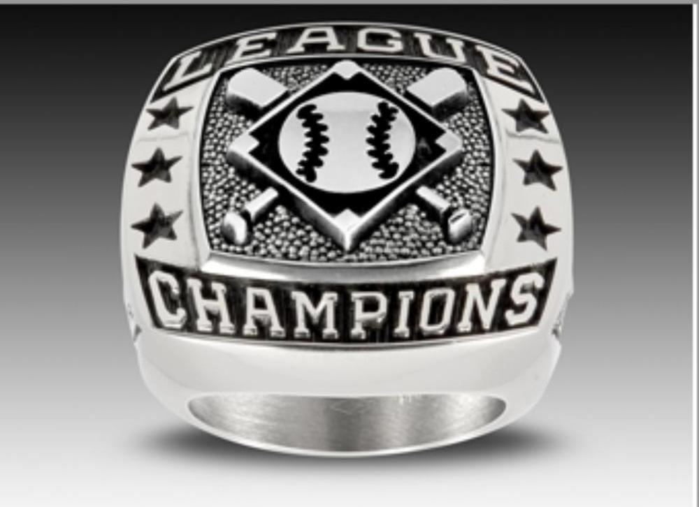 gold plated jewelry wholesale stainless steel softball championship rings