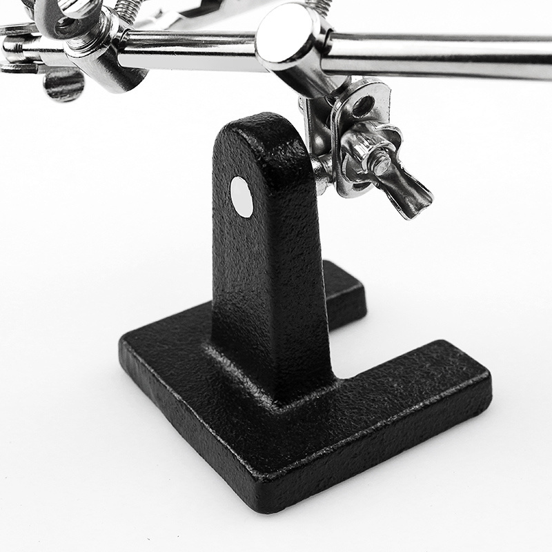 Auxiliary Clamp Helping Repair Table Magnifying Glass With Stand