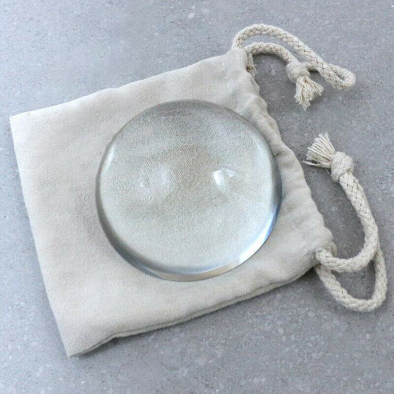 4inch optical glass paperweight dome magnifier