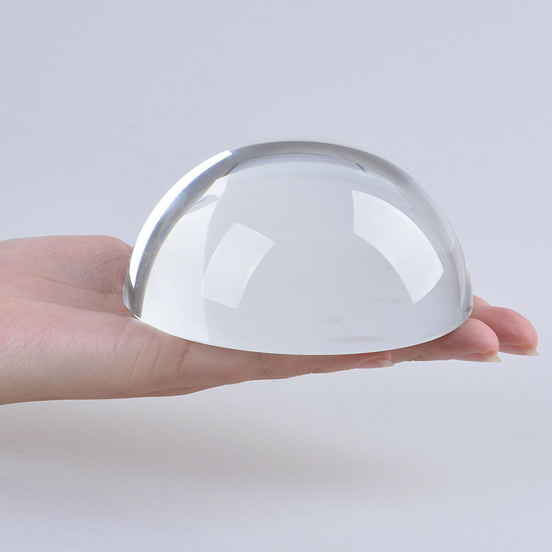 4inch optical glass paperweight dome magnifier