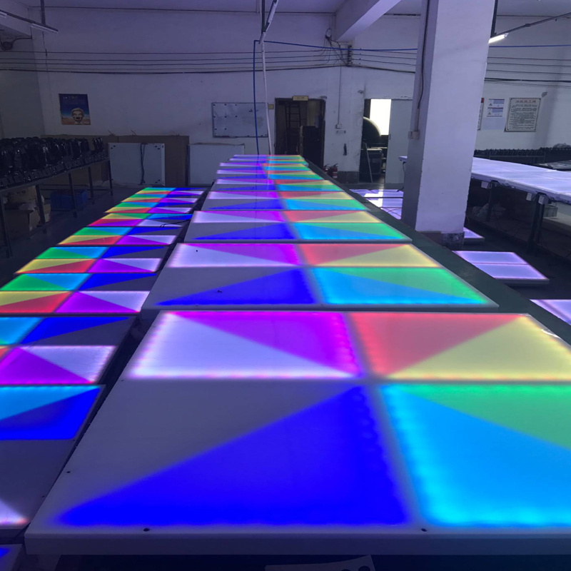 CE ROHS DMX RGB Color Led Dance Floor for club disco night club