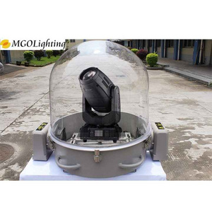 Mgolighting Rain Cover Sharpy Outdoor Moving Head  Dome Waterproof Moving Light Cover for Stage Lights