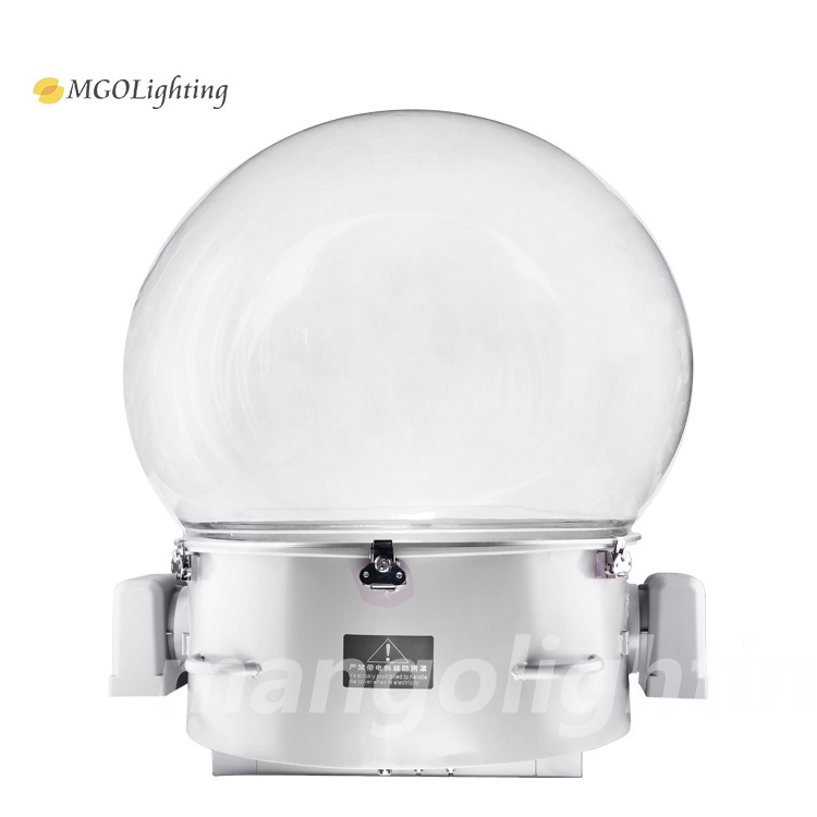 IP54 waterproof led  outdoor light dome all-day plastic white rain cover for dj beam spot moving head wash light with clamp