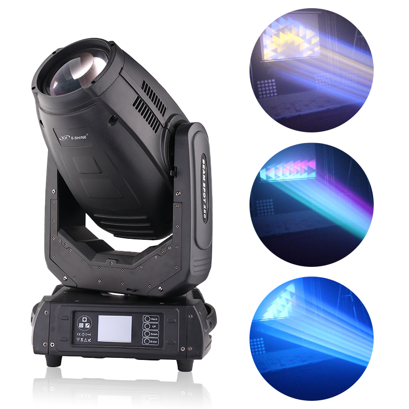 Movinghead stage light robe 280w led cmy beam spot wash 3in1 moving head light with flight case