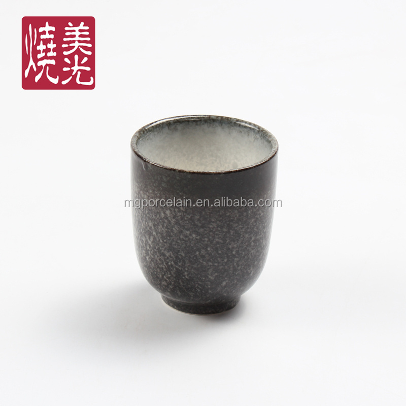 Japanese hand printed under glaze ceramic teaware&stoneware tea cup E485-81