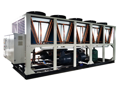 100 ton 300 ton Industrial Air Cooled screw Chiller For Cooling System