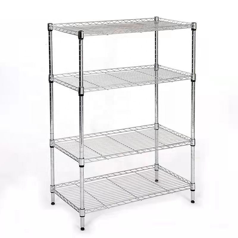 5-Wire Shelving Metal Storage Rack Adjustable Shelves Rack for Warehouse Garage Laundry Bathroom Kitchen Pantry Closet