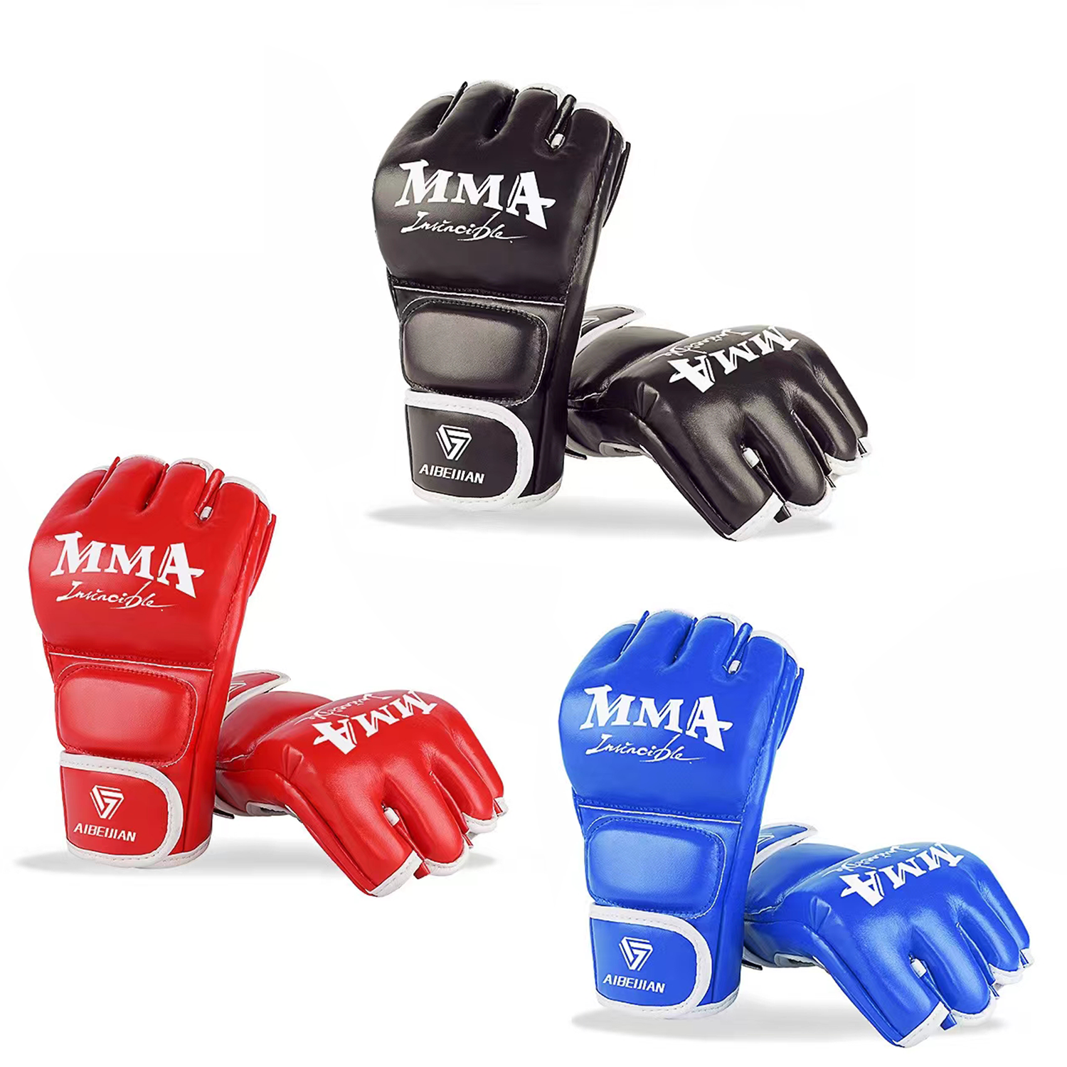 RS High Quality Professional Boxing Training Gloves Child and Adult PU Leather Boxing Gloves for Boxing Target Training Machine