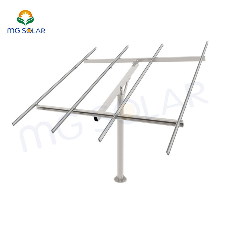 Solar Ballasted Galvanized Steel Solar Panel Ground Mounting System