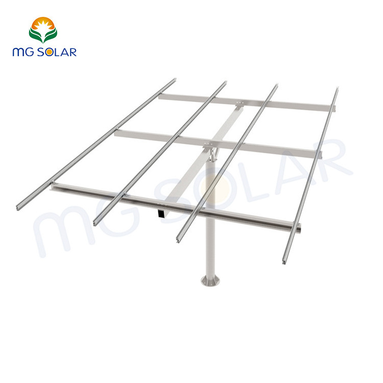 Solar Ballasted Galvanized Steel Solar Panel Ground Mounting System