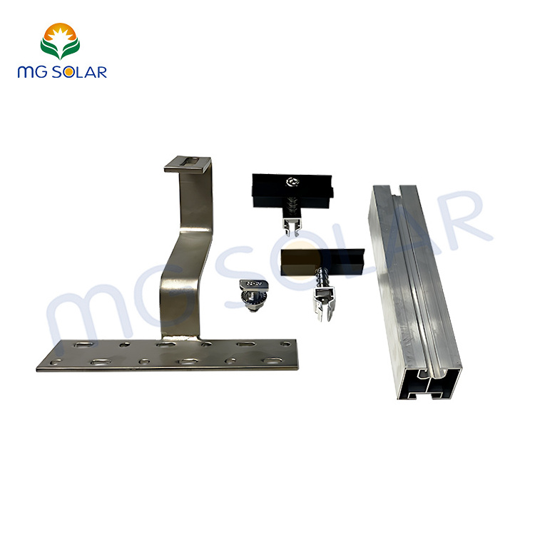 Solar Tile Roof Mounting System Stainless Steel Hook Solar Panel Stand