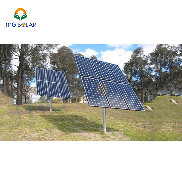 Solar Ballasted Galvanized Steel Solar Panel Ground Mounting System