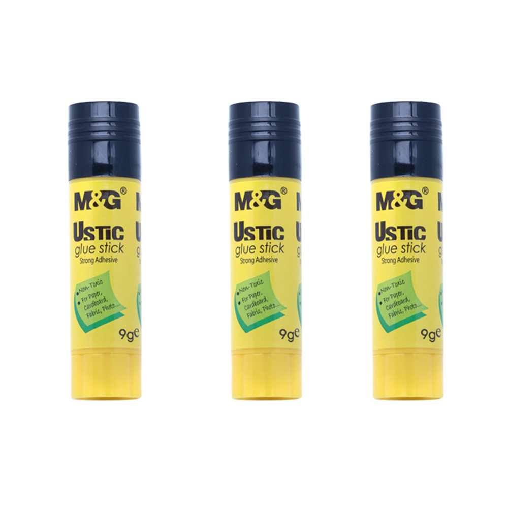 M & G Hot selling Ustic Glue Stick Strong Adhesive PVA 9G  PVP Glue Stick Office stationery Supplies