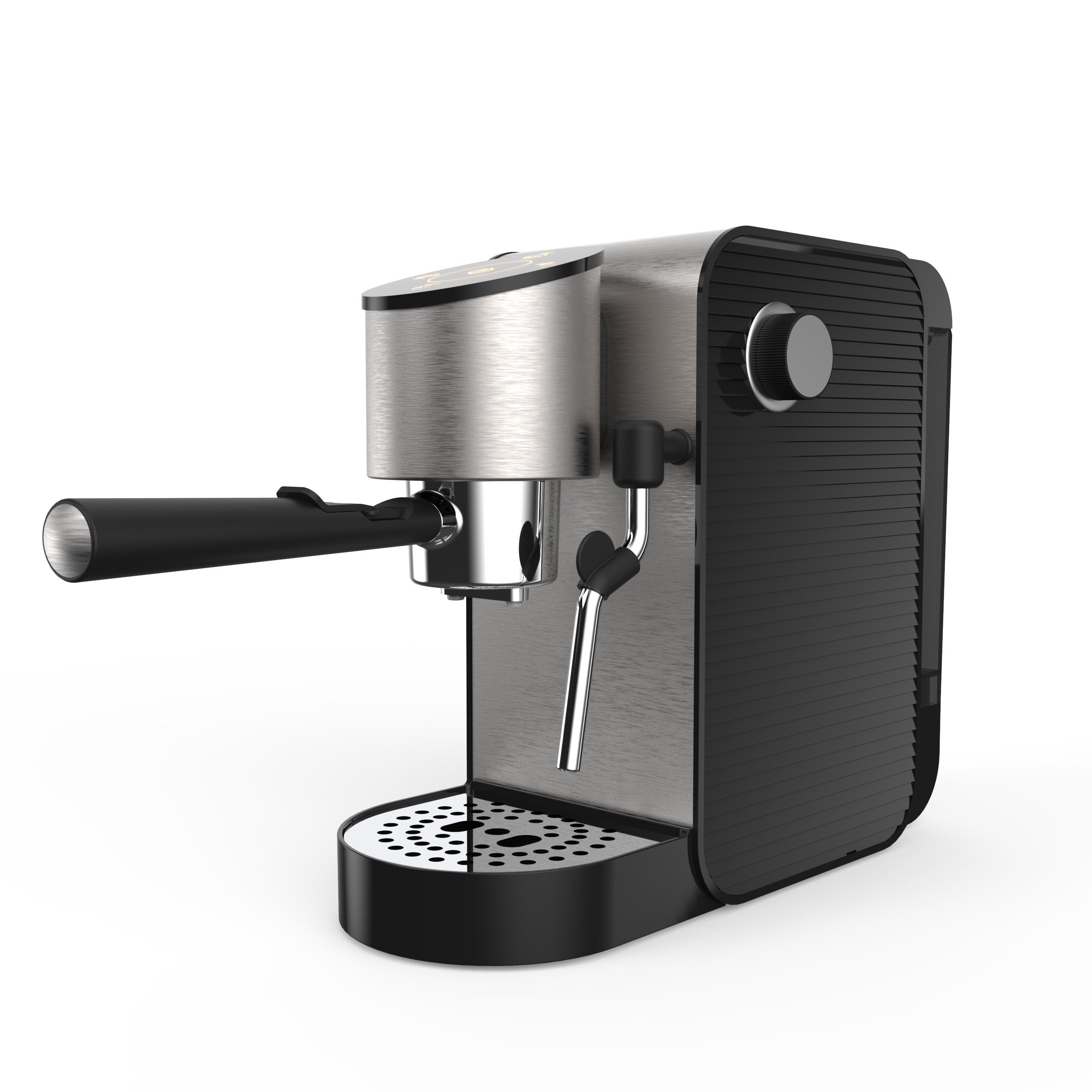 All in one multi capsule coffee machine compatible with ground coffee espresso capsule coffee