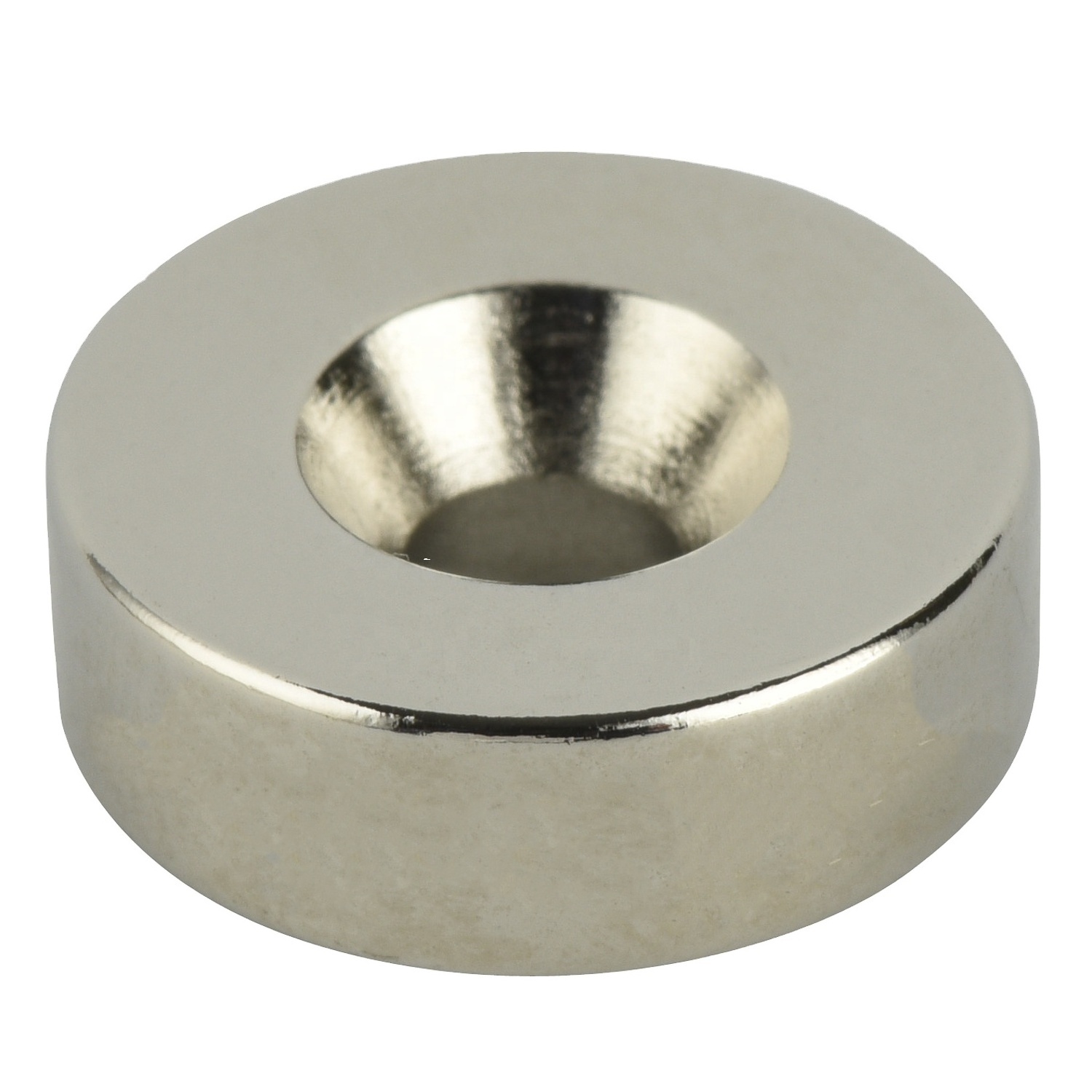 Customized machine permanent NdFeb Magnet Round Magnet with countersunk hole for sale