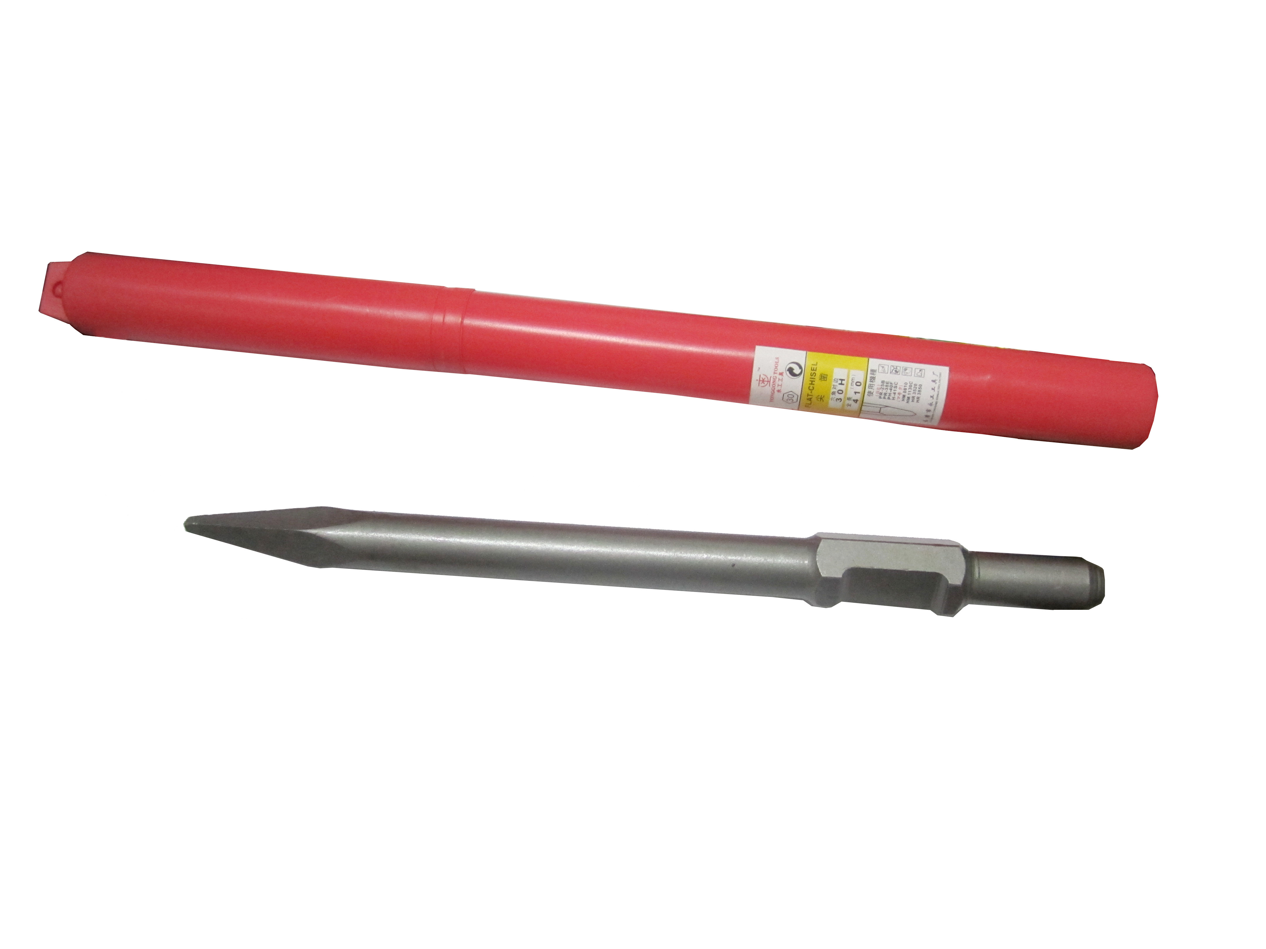 40Cr chrome steel concrete brick wall stone drilling SDS Plus shank electric hammer ph65 chisel with point tip