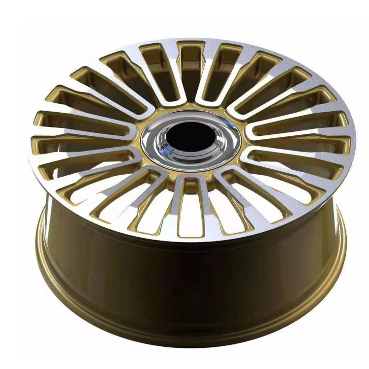 18 19 20 21 22Inch Chrome Star Sport Car Wheels 5 Holes Auto Custom Aluminum Alloy Rim Gold For Cadillac Landrover Audi Bmw Benz