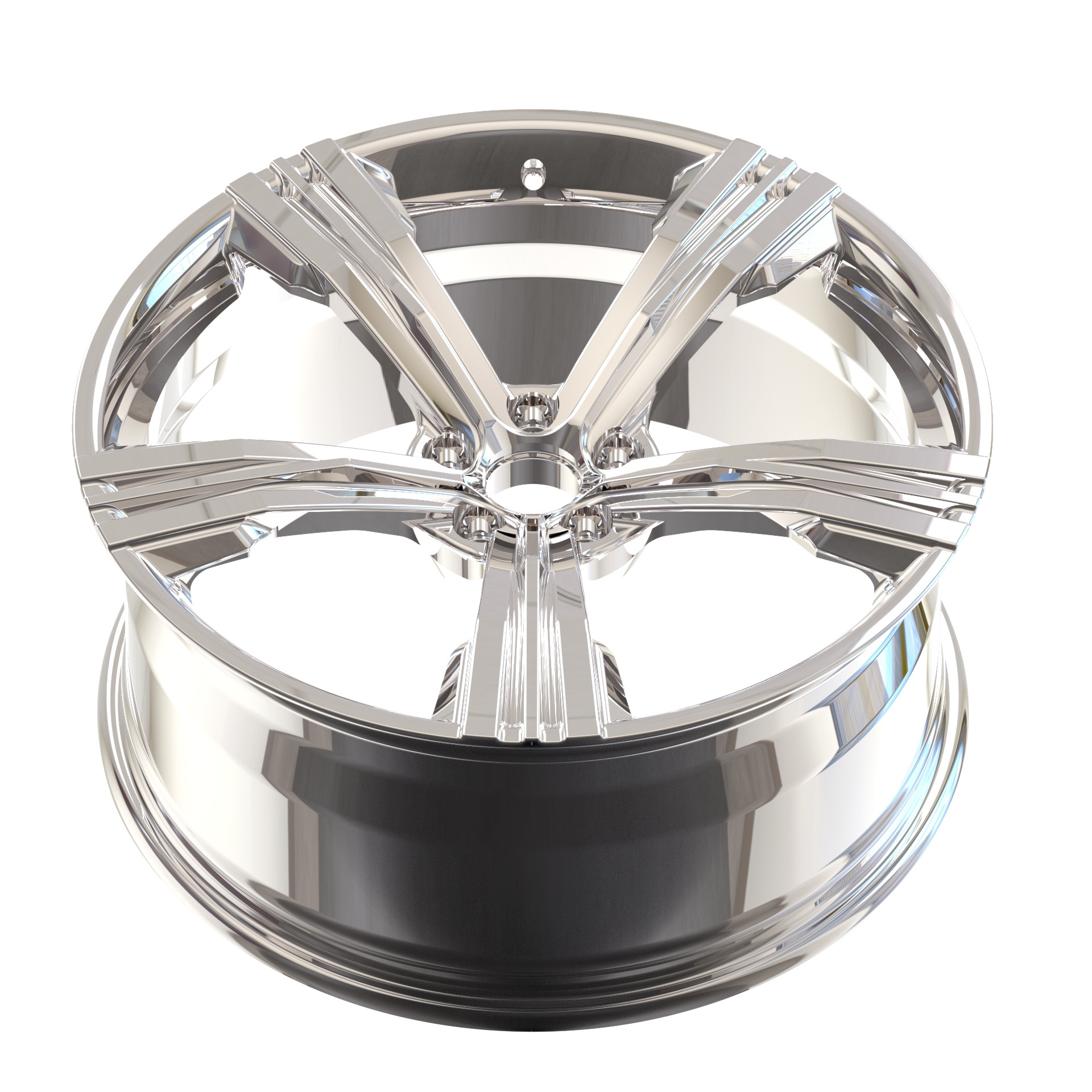 Custom Forged Wheels 18-24 Inch Rims Polished Chrome Silver Wheel For Mercedes Gls For Bentley Flying Spur