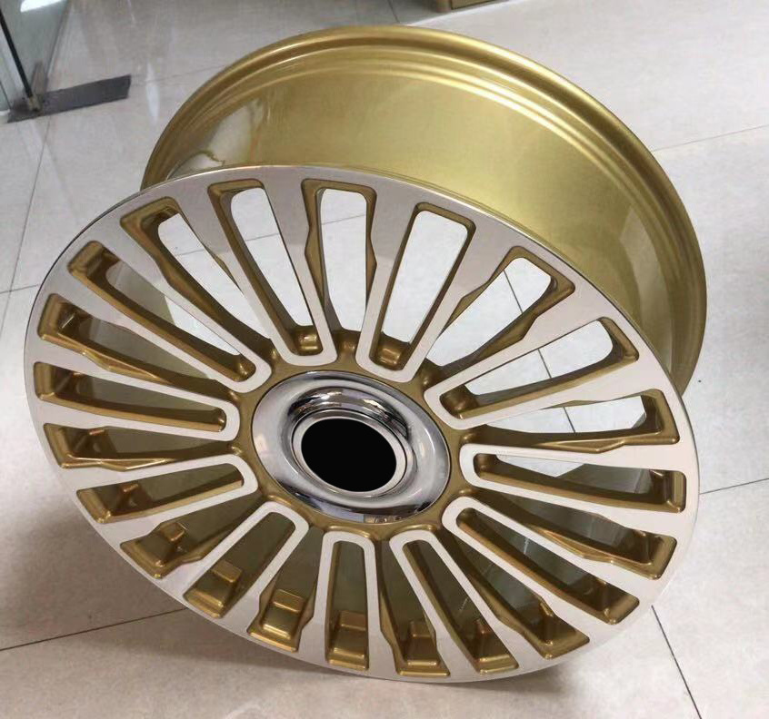 18 19 20 21 22Inch Chrome Star Sport Car Wheels 5 Holes Auto Custom Aluminum Alloy Rim Gold For Cadillac Landrover Audi Bmw Benz