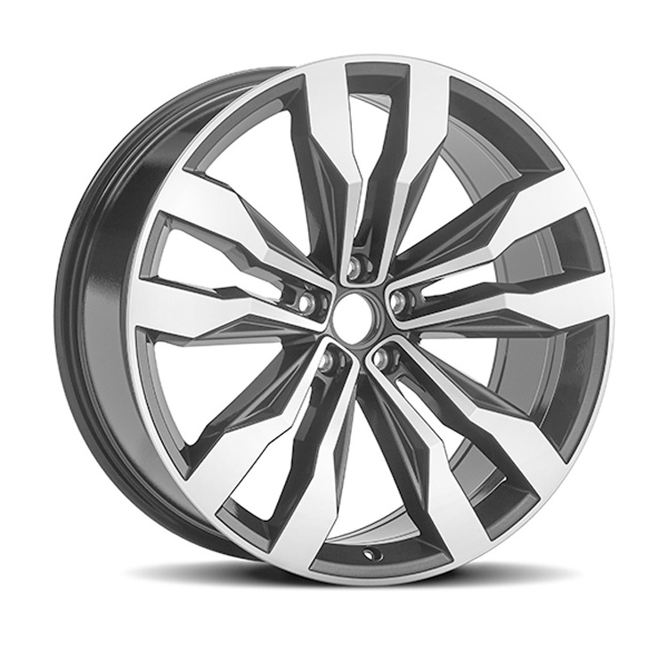 Full Size Rines 18 19 20Inch Rims Black 5 Holes Original Car Wheels For Volkswagen Tiguan 5 Split Spoke