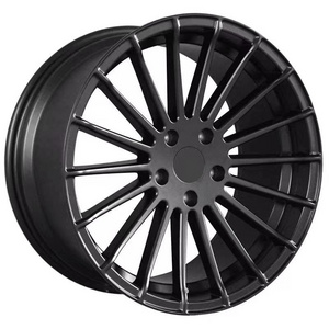 Universal 5 Hole 114.3 5X112 5X120 Pcd 17 to 24 Inch Alloy Aluminum Sport Passenger Car Wheel Rim Black Red Gold Rims