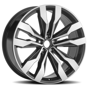 Full Size Rines 18 19 20Inch Rims Black 5 Holes Original Car Wheels For Volkswagen Tiguan 5 Split Spoke