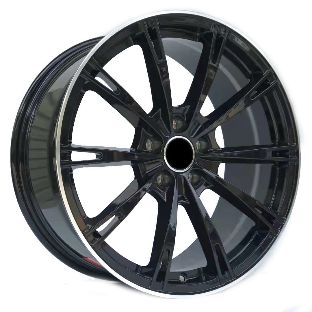 18 19 20 Inch Custom Machine Lip Monoblock Forged Wheels Car Rims Polished For Audi Chromed Alloy Wheel