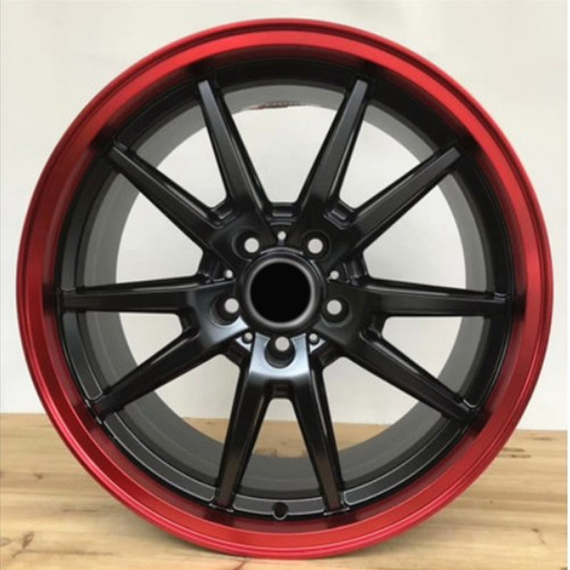 Universal 5 Hole 114.3 5X112 5X120 Pcd 17 to 24 Inch Alloy Aluminum Sport Passenger Car Wheel Rim Black Red Gold Rims