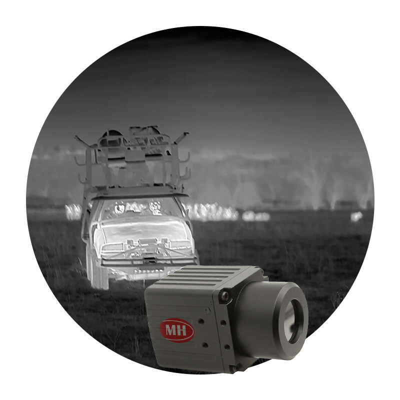 Factory Anti glare Anti Fog Avoid Obstacles System 384*288px Thermal Imaging Car Night Vision Camera